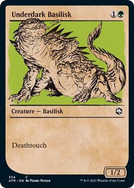 Underdark Basilisk - 334 - common