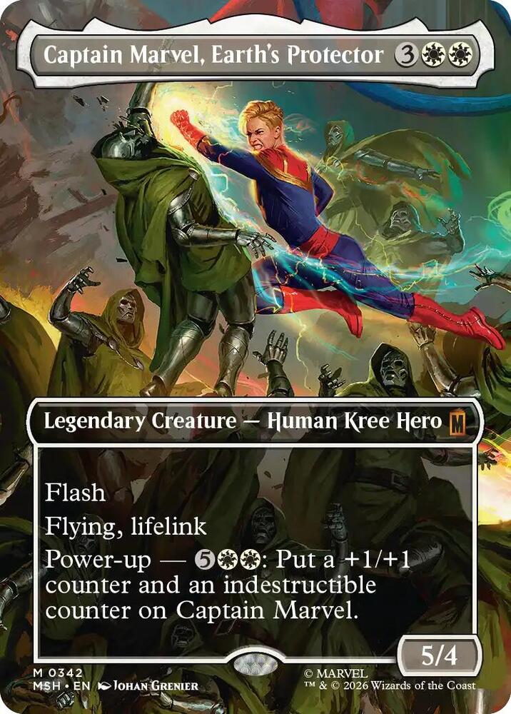 Captain Marvel, Earth's Protector - 342 - mythic