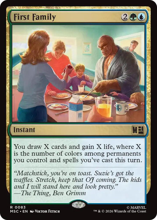 First Family - 83 - rare