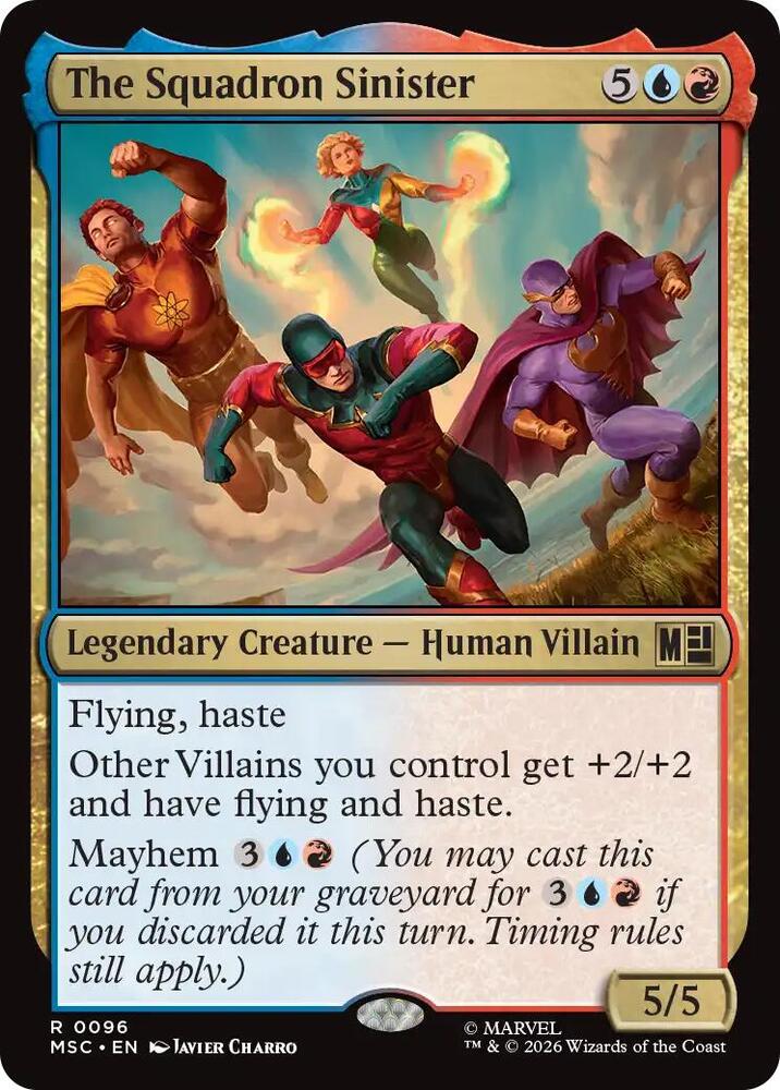 The Squadron Sinister - 96 - rare