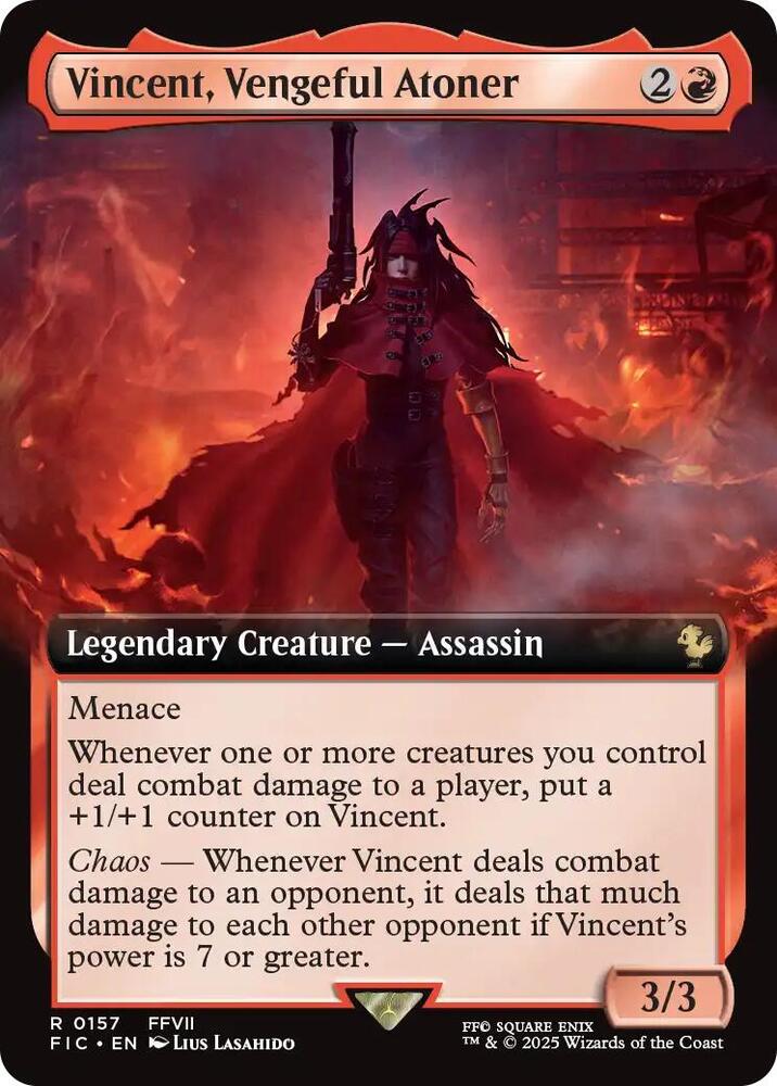 Vincent, Vengeful Atoner - 157 - rare