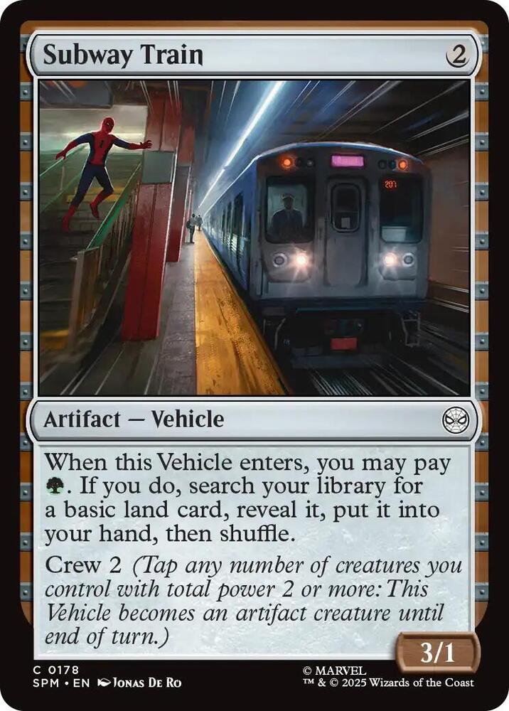 Subway Train - 178 - common