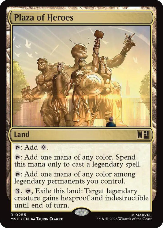 Plaza of Heroes - 255 - rare