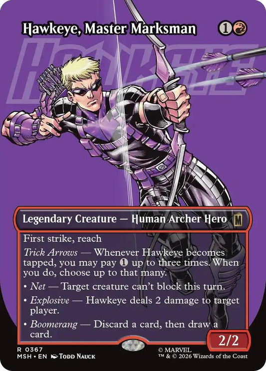 Hawkeye, Master Marksman - 367 - rare