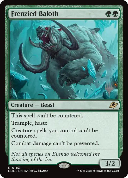 Frenzied Baloth - 183p - rare