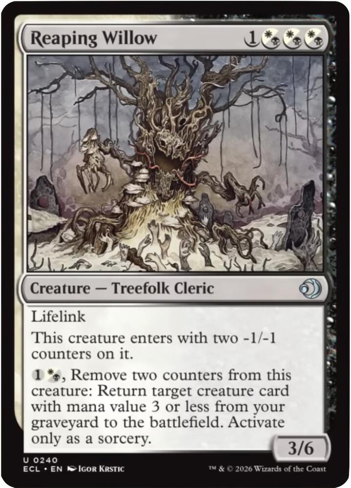 Reaping Willow - 240 - uncommon