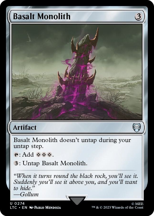 Basalt Monolith - 274 - uncommon