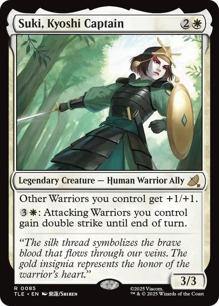 Suki, Kyoshi Captain - 85 - rare