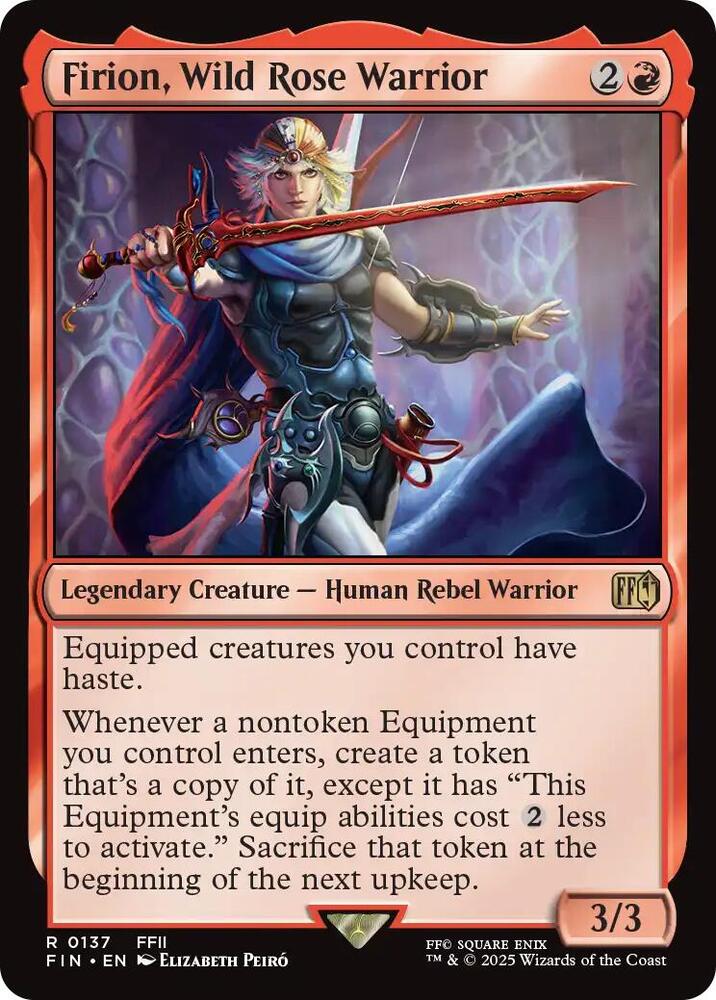 Firion, Wild Rose Warrior - 137 - rare