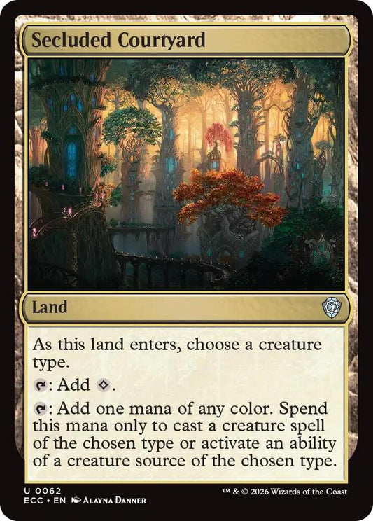 Secluded Courtyard - 62 - uncommon