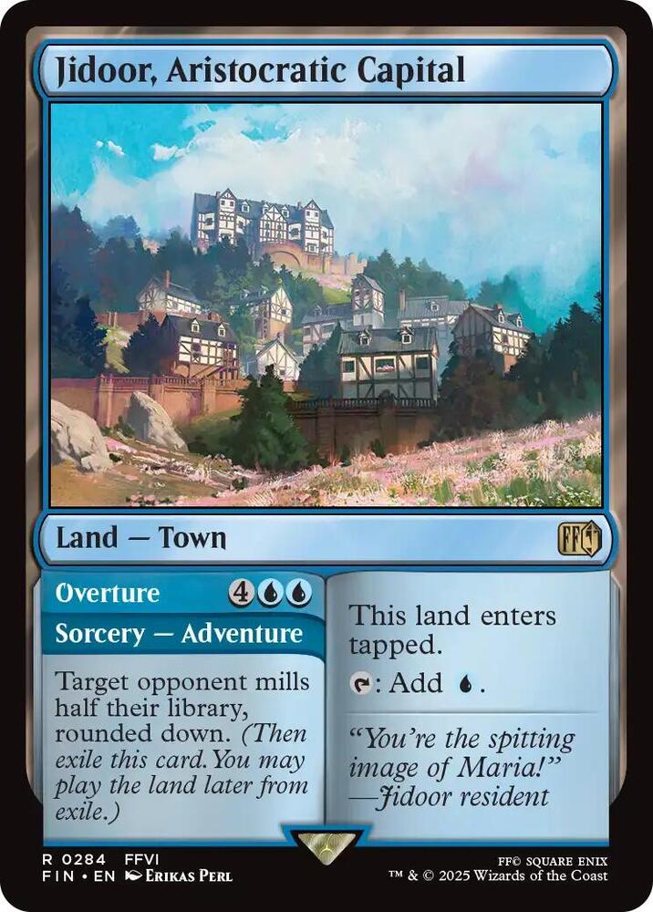 Jidoor, Aristocratic Capital // Overture - 284 - rare