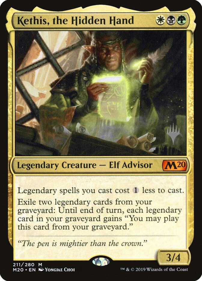 Kethis, the Hidden Hand - 211p - mythic