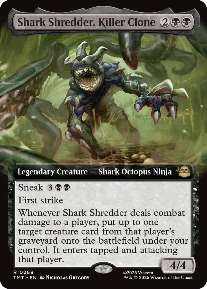 Shark Shredder, Killer Clone - 268 - rare