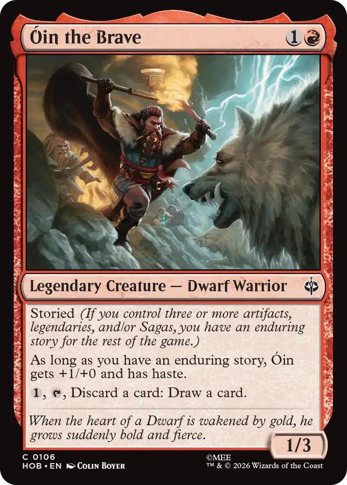 Óin the Brave - 106 - common