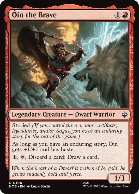 Óin the Brave - 106 - common