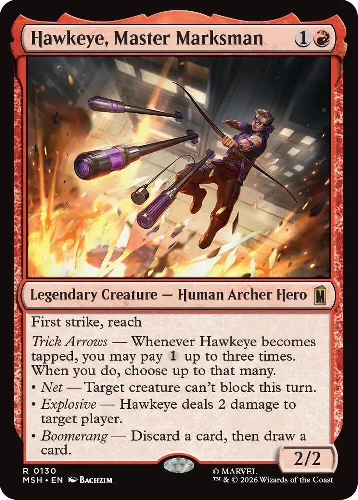 Hawkeye, Master Marksman - 130 - rare