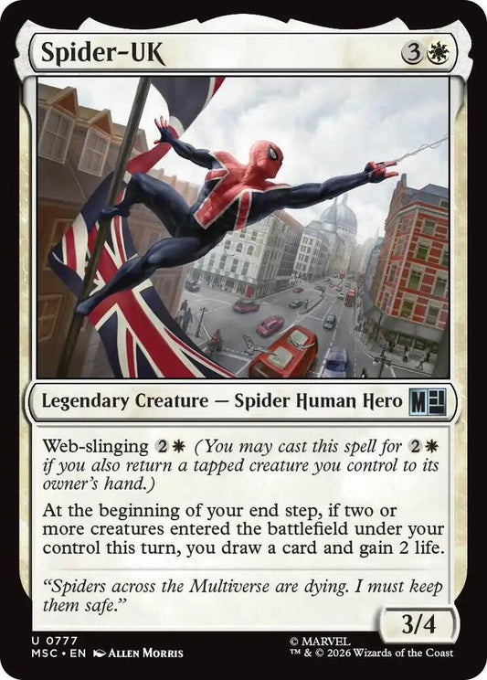 Spider-UK - 777 - uncommon