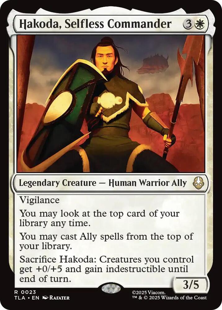 Hakoda, Selfless Commander - 23 - rare