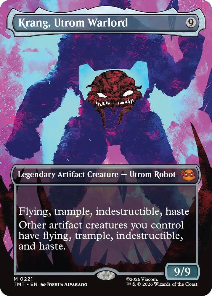 Krang, Utrom Warlord - 221 - mythic