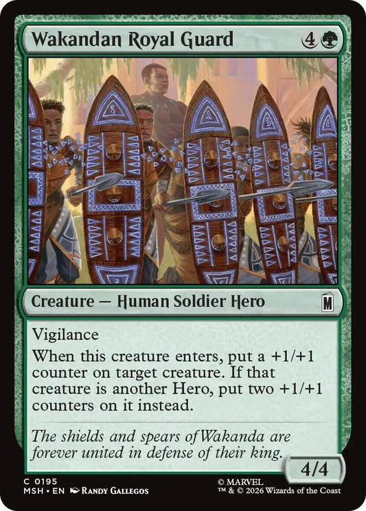 Wakandan Royal Guard - 195 - common
