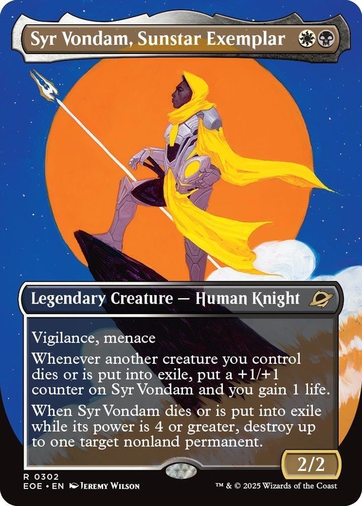 Syr Vondam, Sunstar Exemplar - 302 - rare