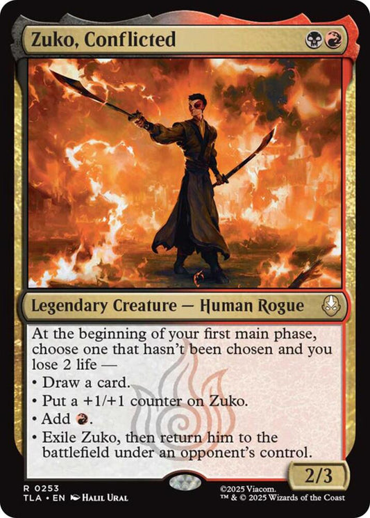 Zuko, Conflicted - 253 - rare