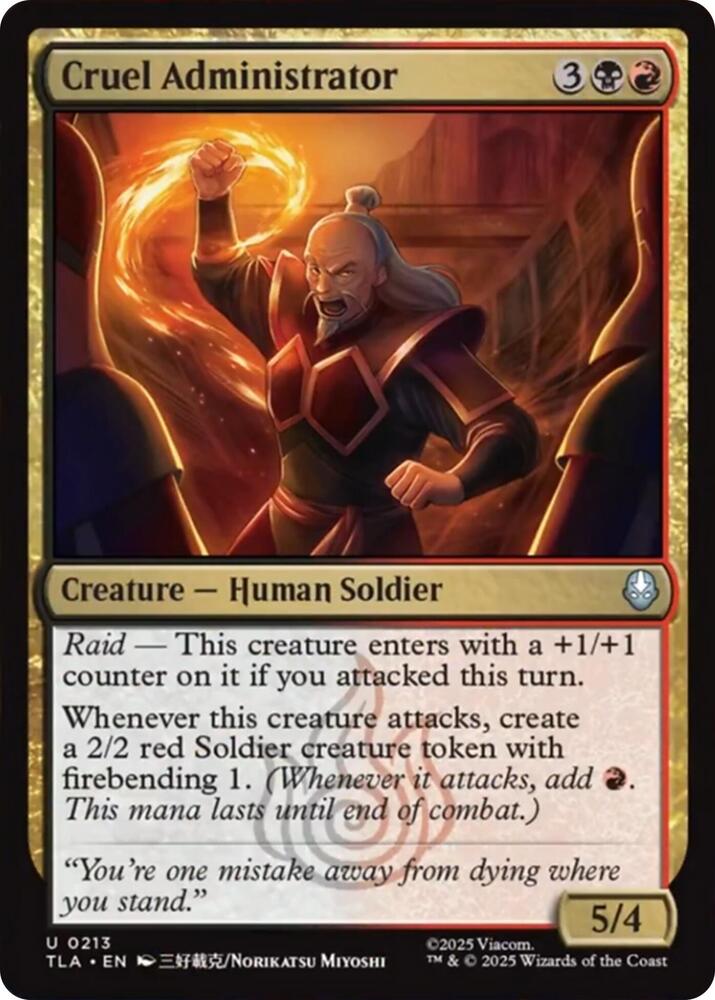 Cruel Administrator - 213 - uncommon