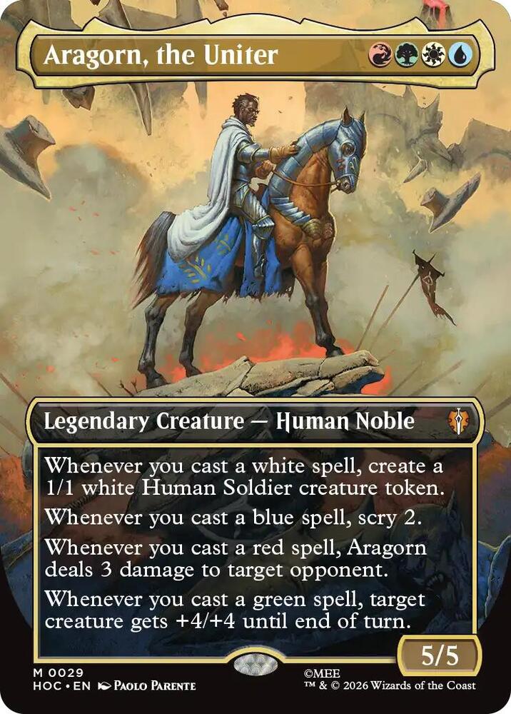 Aragorn, the Uniter - 29 - mythic