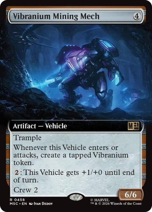 Vibranium Mining Mech - 458 - rare