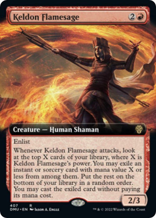 Keldon Flamesage - 407 - rare