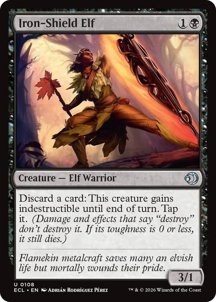 Iron-Shield Elf - 108 - uncommon