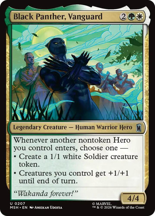Black Panther, Vanguard - 207 - uncommon