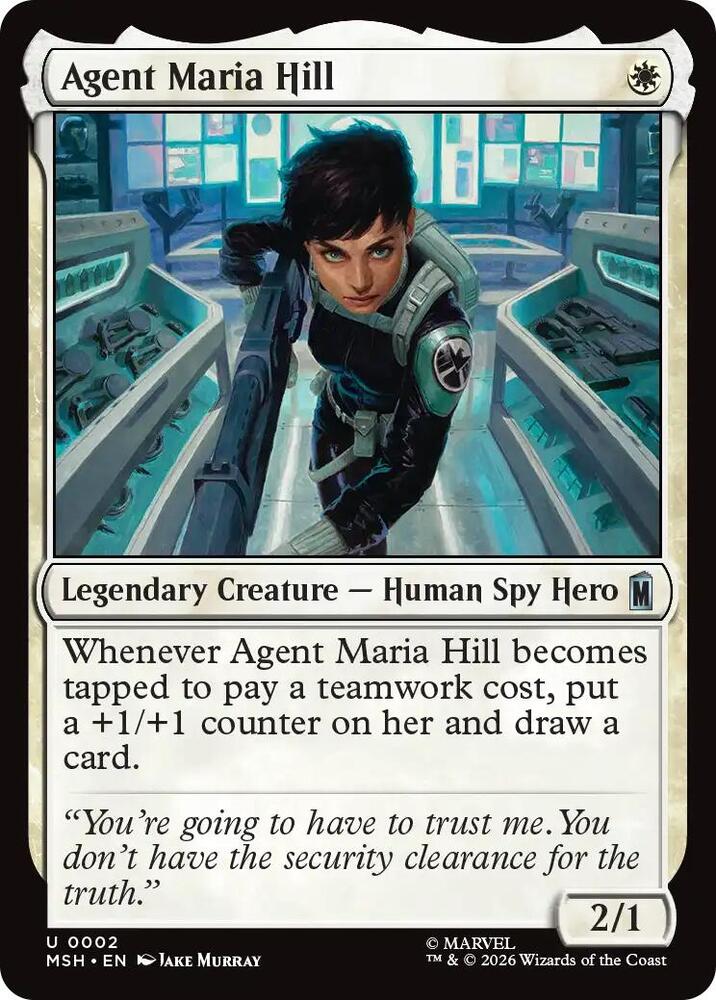 Agent Maria Hill - 2 - uncommon