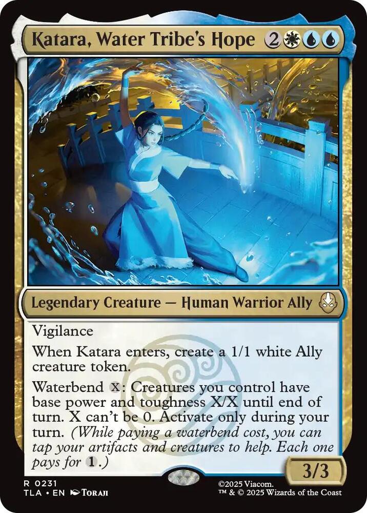 Katara, Water Tribe's Hope - 231 - rare