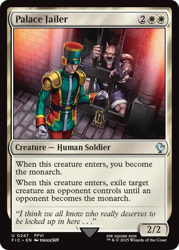 Palace Jailer - 247 - uncommon