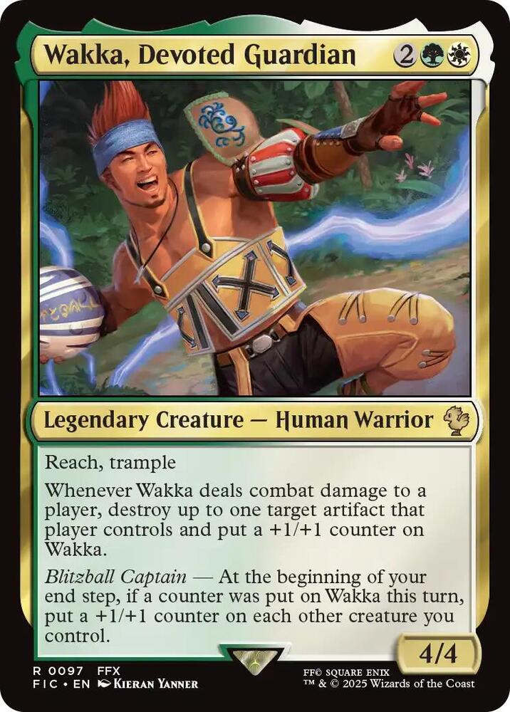 Wakka, Devoted Guardian - 97 - rare