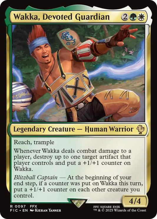 Wakka, Devoted Guardian - 97 - rare