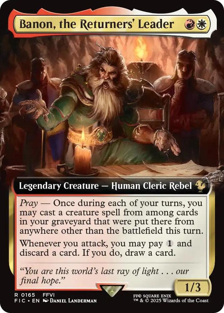 Banon, the Returners' Leader - 165 - rare