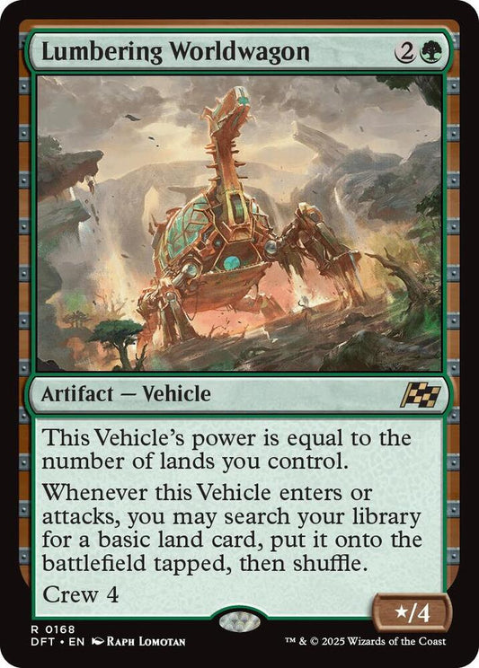 Lumbering Worldwagon - 168 - rare