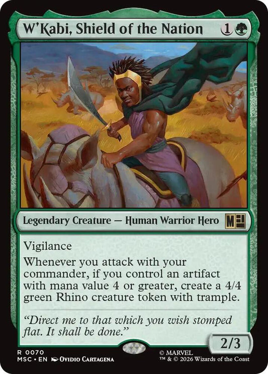 W'Kabi, Shield of the Nation - 70 - rare