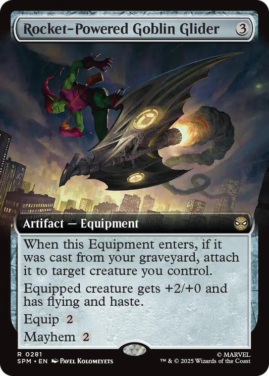 Rocket-Powered Goblin Glider - 281 - rare