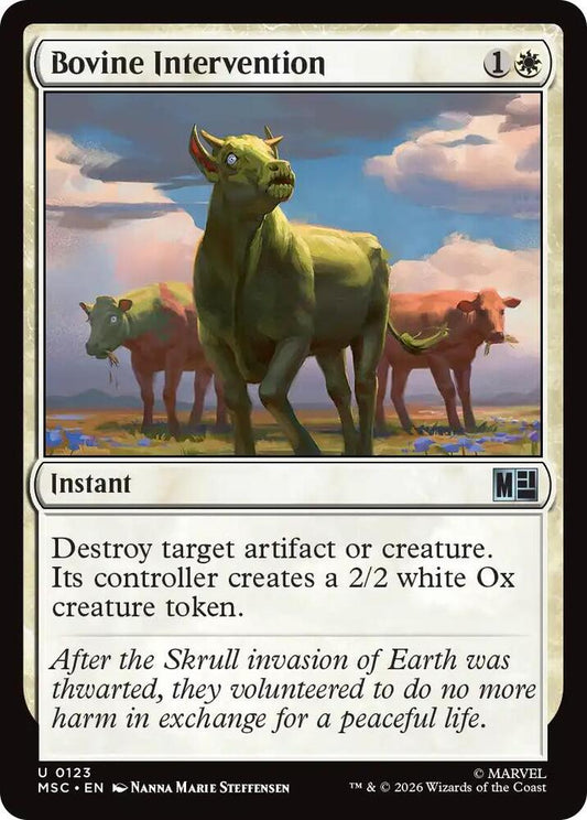Bovine Intervention - 123 - uncommon