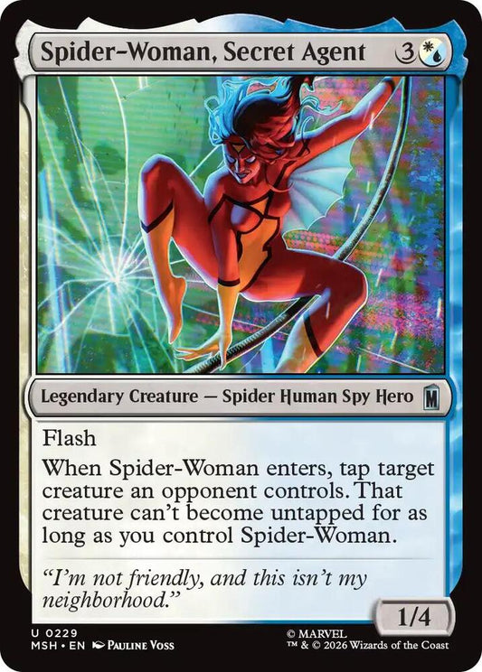 Spider-Woman, Secret Agent - 229 - uncommon