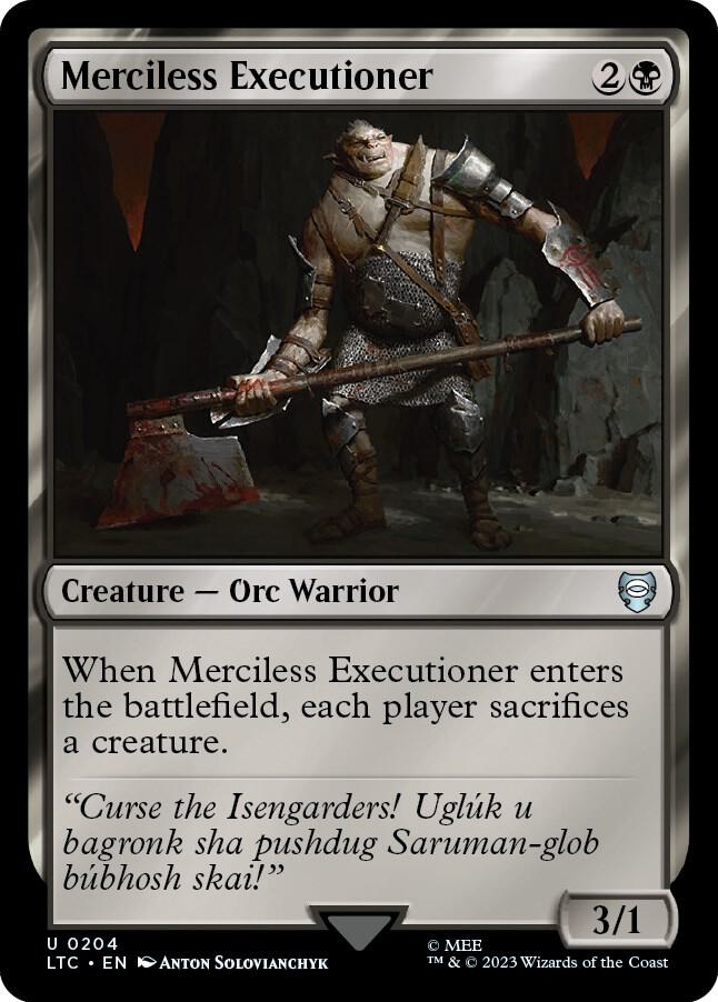 Merciless Executioner - 204 - uncommon