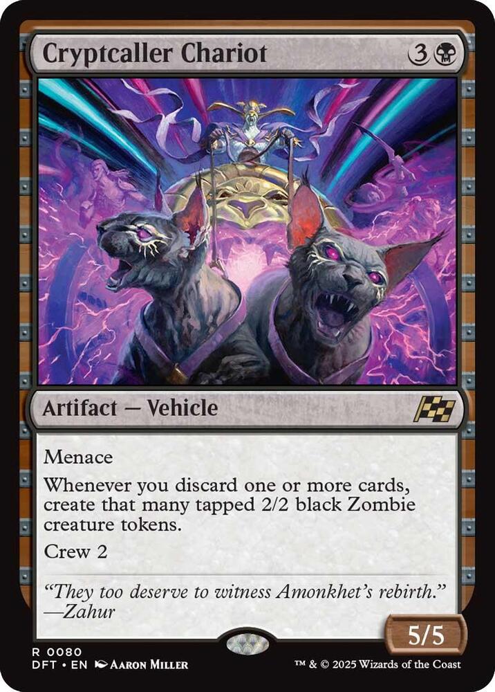 Cryptcaller Chariot - 80 - rare