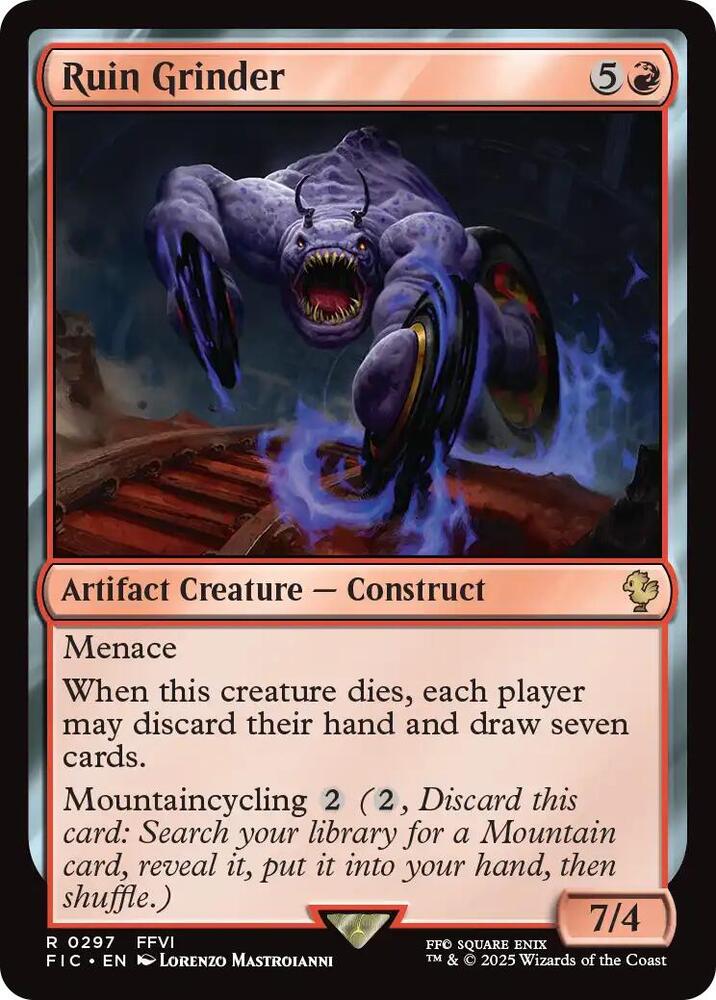 Ruin Grinder - 297 - rare