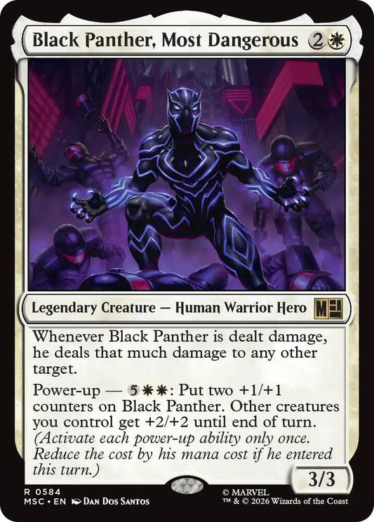 Black Panther, Most Dangerous - 584 - rare