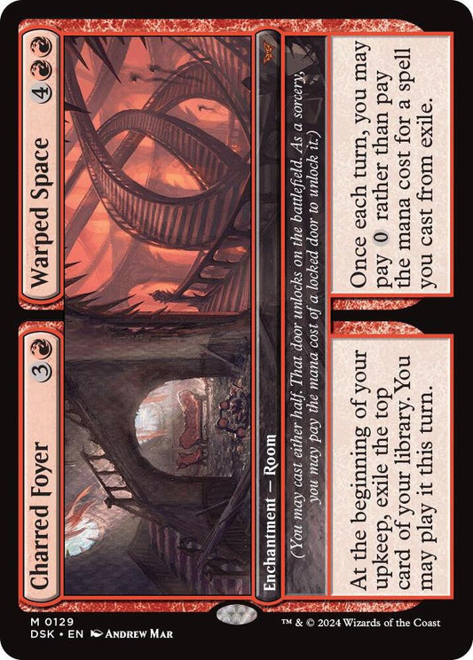 Charred Foyer // Warped Space - 129 - mythic