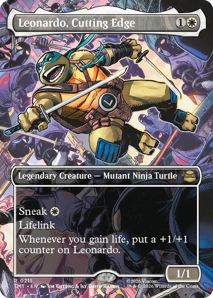 Leonardo, Cutting Edge - 211 - rare