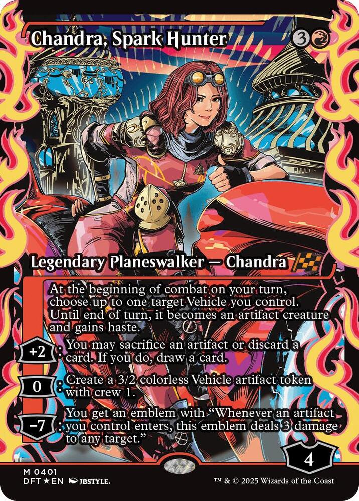 Chandra, Spark Hunter - 401 - mythic